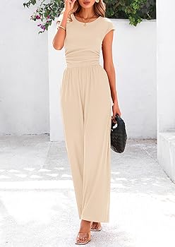  PARTY ベルト付ケープ風オールインワン free size Amazon.com: PRETTYGARDEN Summer Jumpsuits for Women Dressy