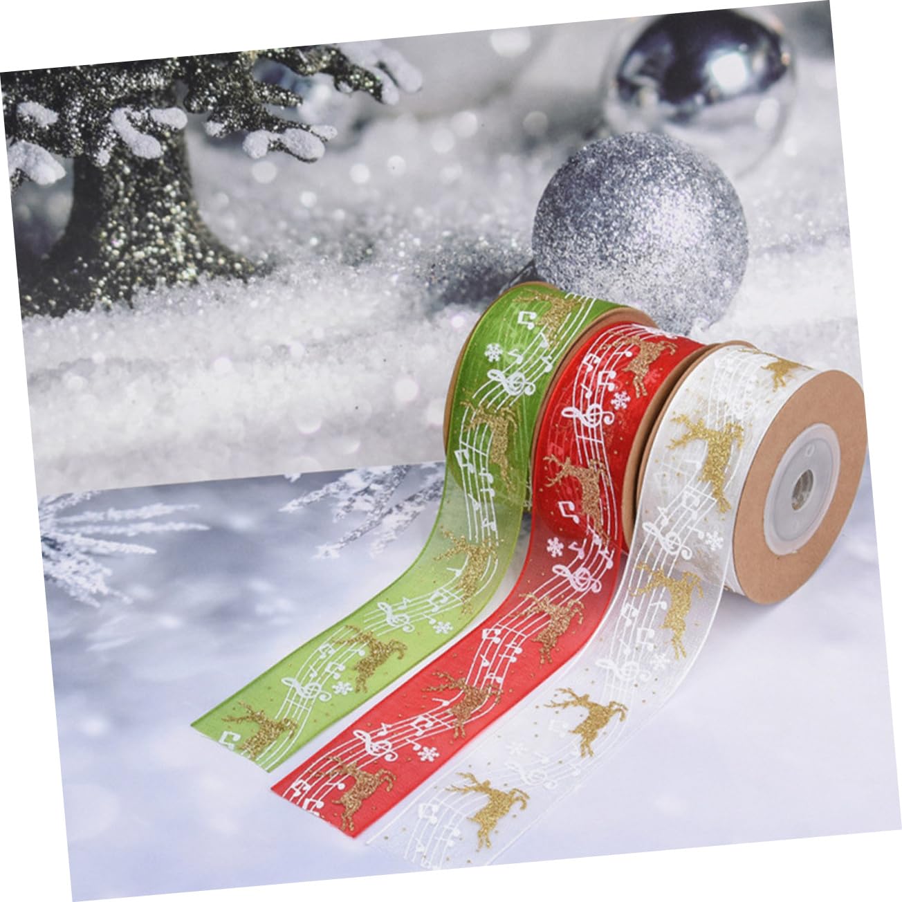 Operitacx 15stücke Teiliges Weihnachtsband Dekorative Geschenkbänder Pro Für Geschenkverpackung Party-dekoration Und -projekte