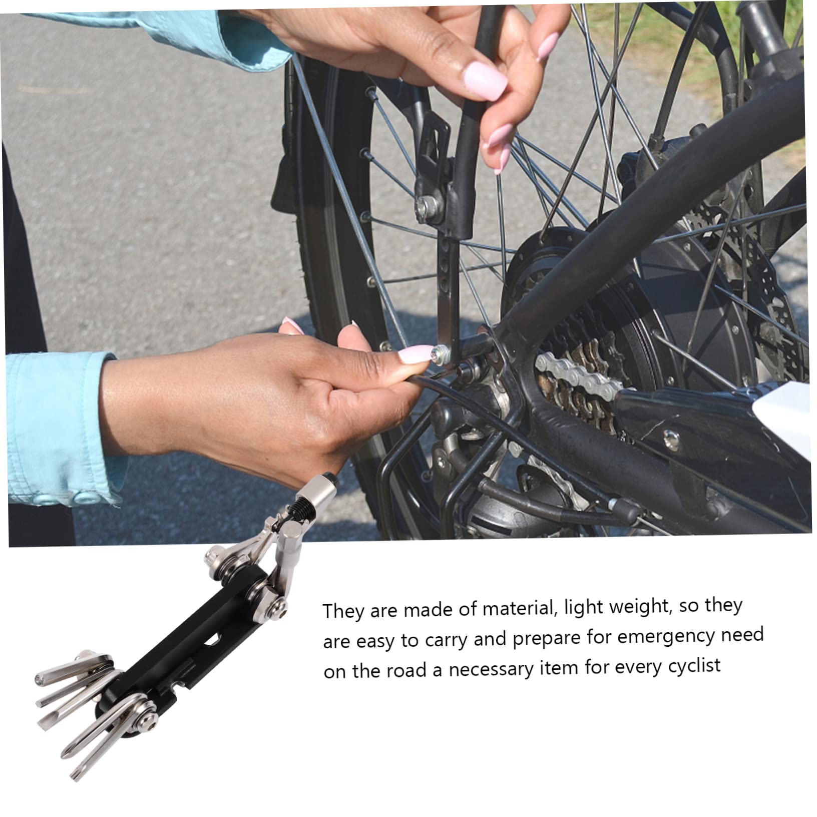 BCOATH 1pc Multifunctional Repair Wrench Tool for and Home Portable Spanner for Easy Outdoor Maintenance and Compact Design for Convenient Carrying