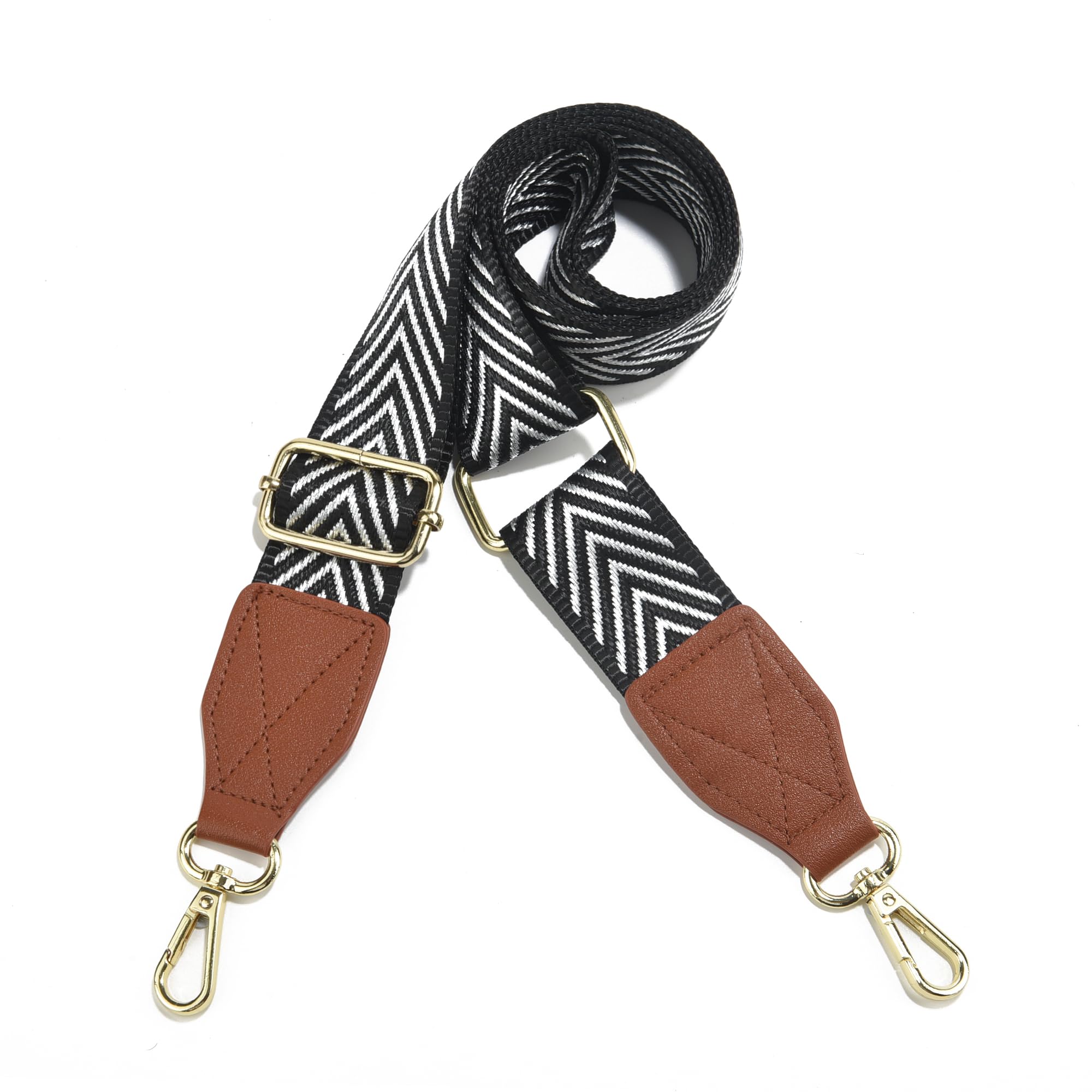 LEMEDE Purse Strap Replacement Crossbody 1.5" Wide Shoulder Strap Adjustable Straps Handbag Strap Replacement Belts