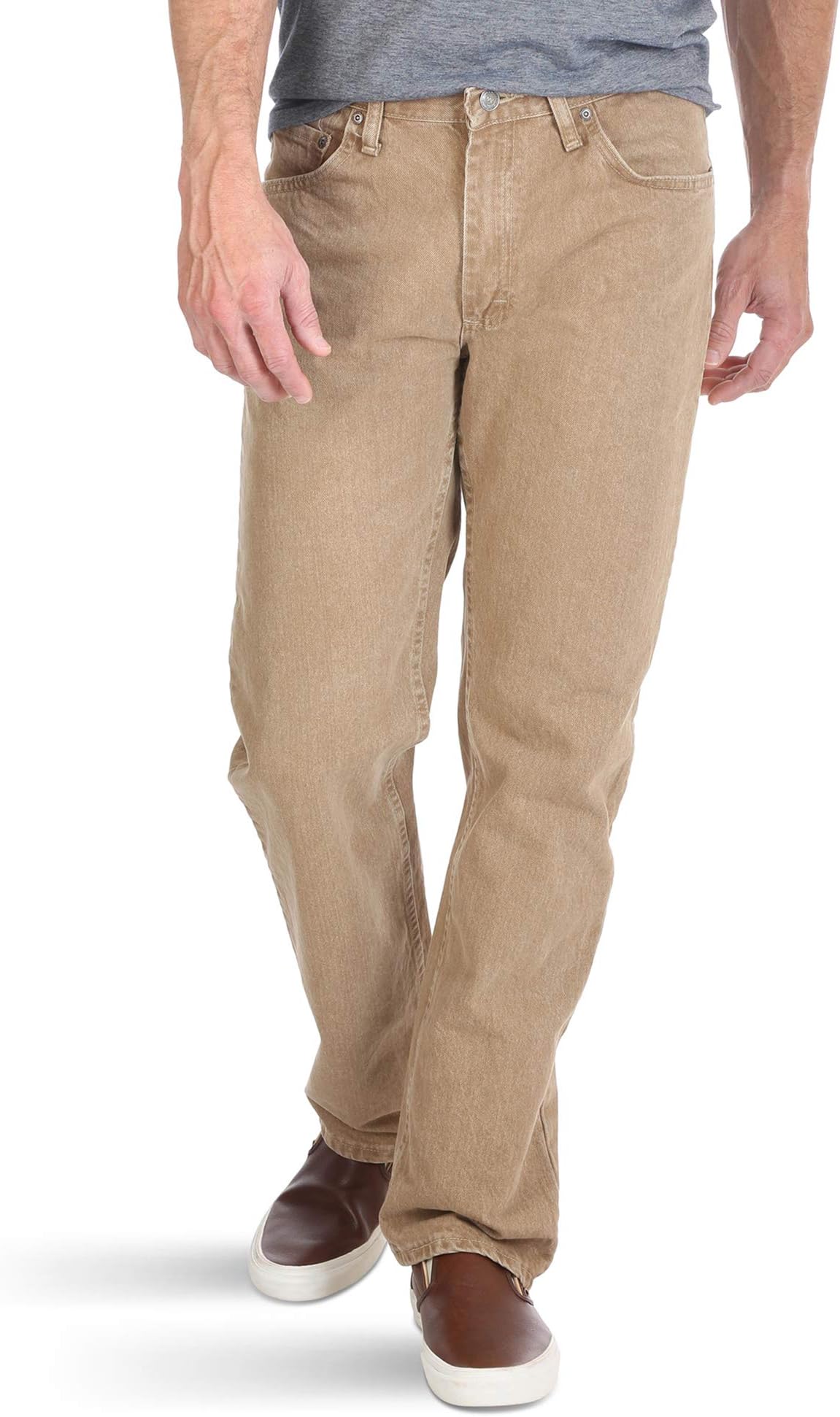 Wrangler Authentics Men's Classic 5-Pocket Regular Fit Cotton Jean