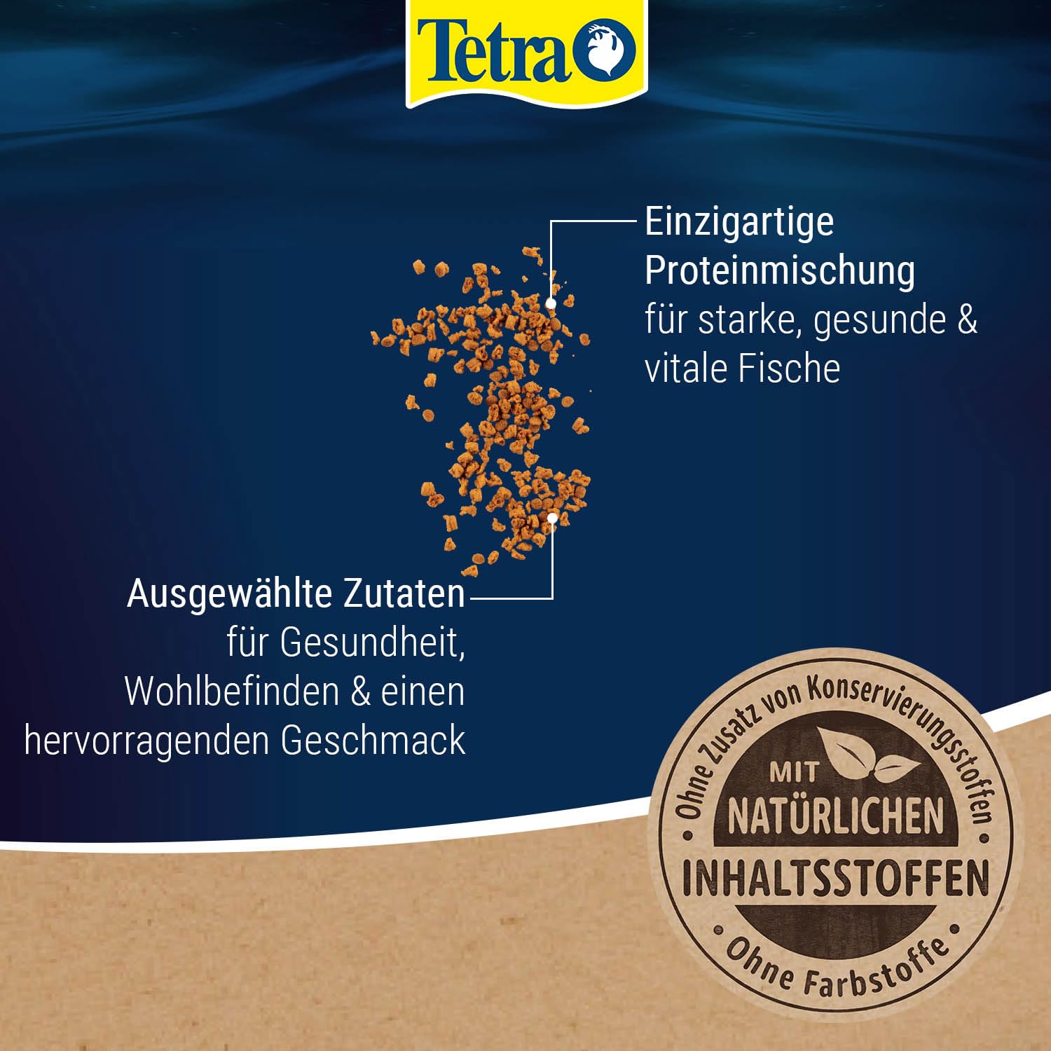 Tetra Discus Granules - Fischfutter für alle Diskusfische, fördert Gesundheit, Farbenpracht und Wachstum, 10 L Eimer