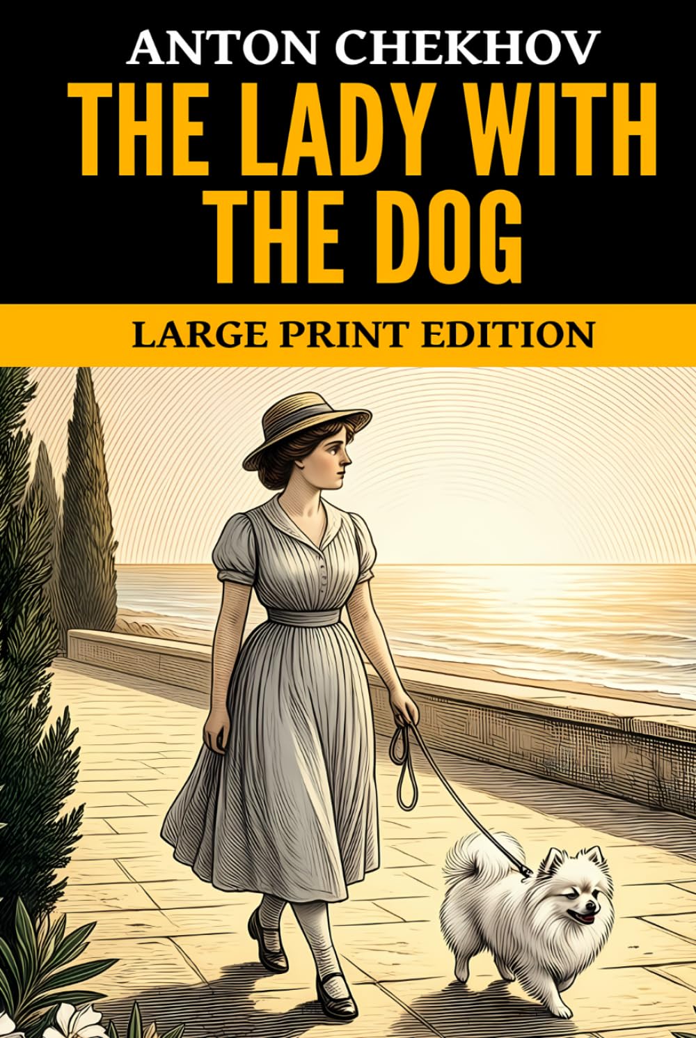 The Lady with the Dog: Large Print Edition