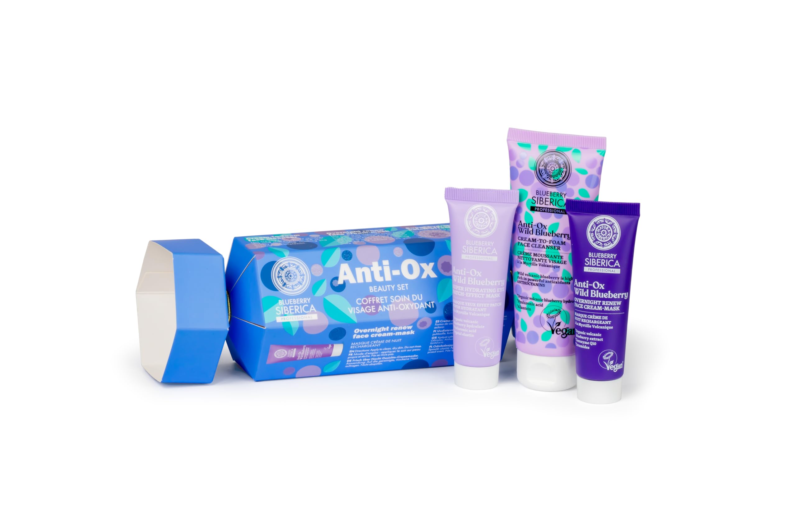 Natura Siberica Lila Blueberry Siberica. Anti-Ox Face Beauty Set