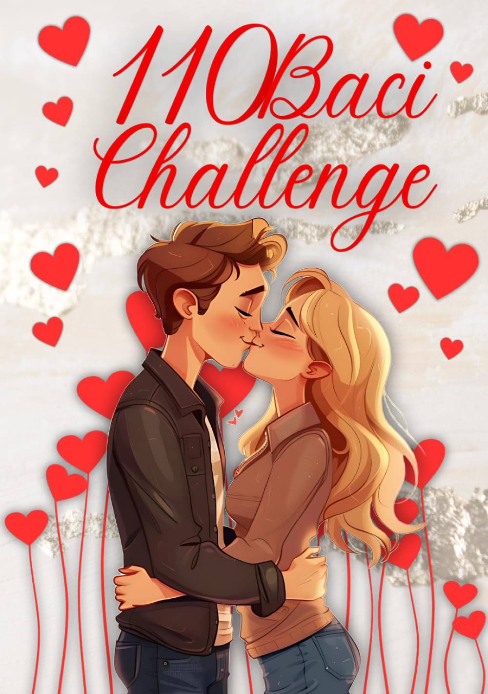 110 Baci Challenge idée cadeau de Saint-Valentin originale pour pimenter son couple
