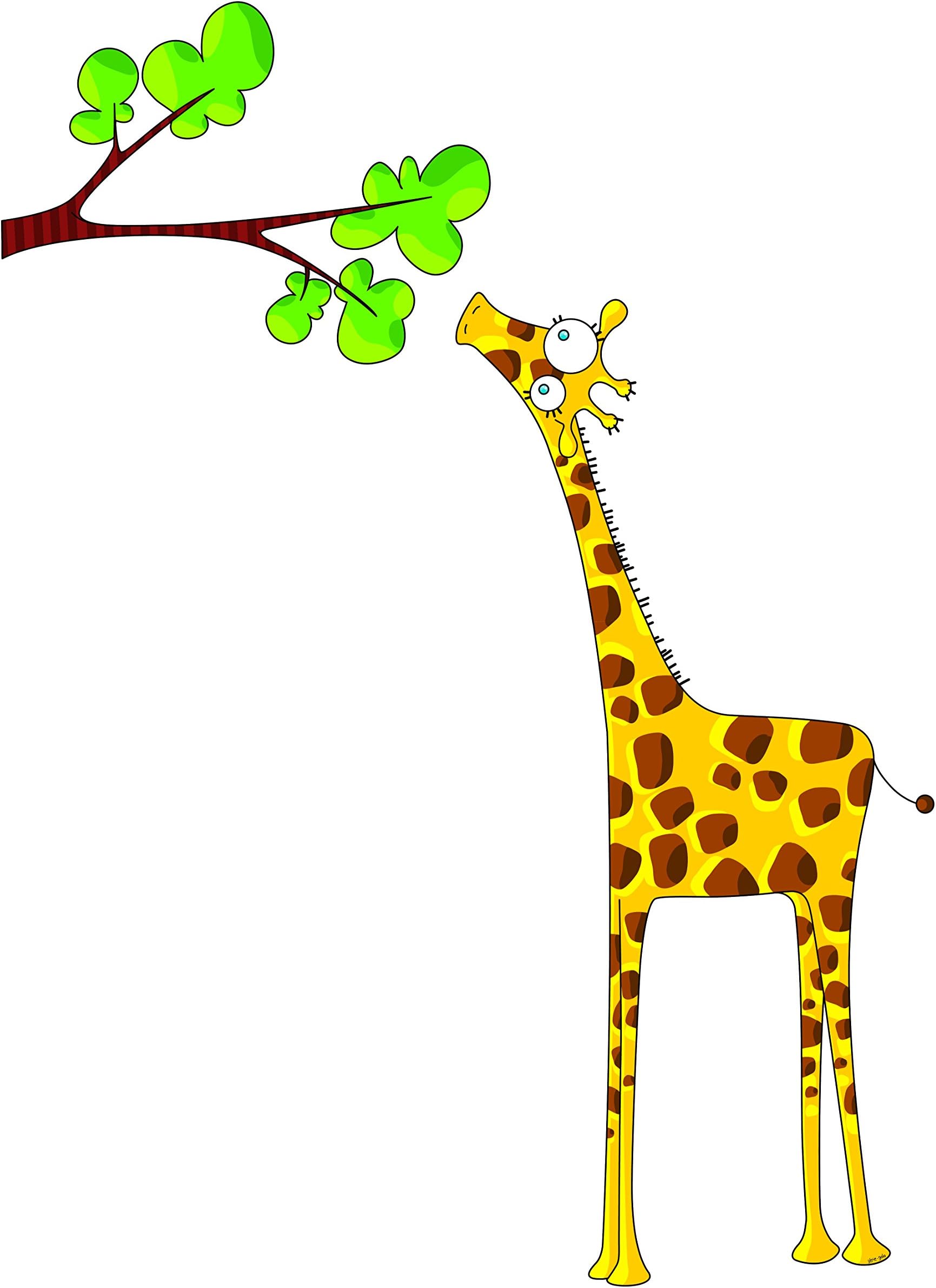 Ludo Line L5202AJV5 Madam Giraffe Stickers