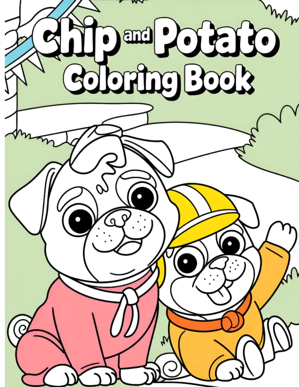 Chips In Potato The Coloring Book: Filled with Adorable Scenes for Hours of Creative Play!