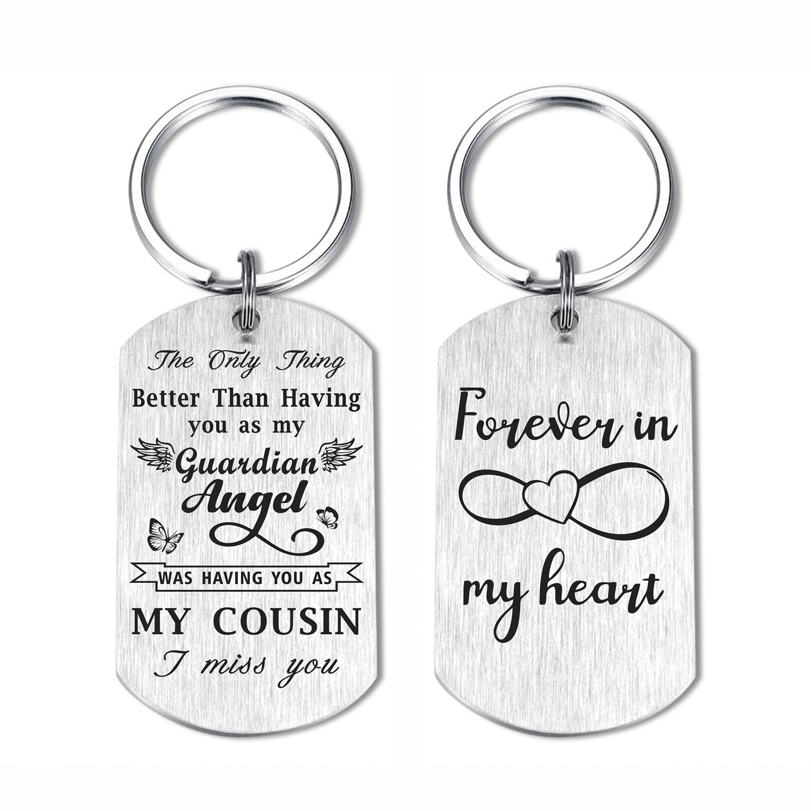 Laluminter Memorial Gifts for Men Women, Sympathy Gift Keychain, In Memory of Loved Ones Keepsake Ornaments