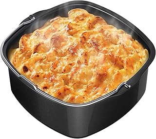Moule &Agrave; P&acirc;tisserie Pour Friteuses &Agrave; Air, 17.5x17.5x7cm Baril &Agrave; G&acirc;teau Carr&eacute;, Acier Et Aluminium De Qualit&eacute; Alimentaire, Moule &Agrave; G&acirc;teau Air Fryer, Air Fryer Plat De Cuisson, Accessoire Air Fryer