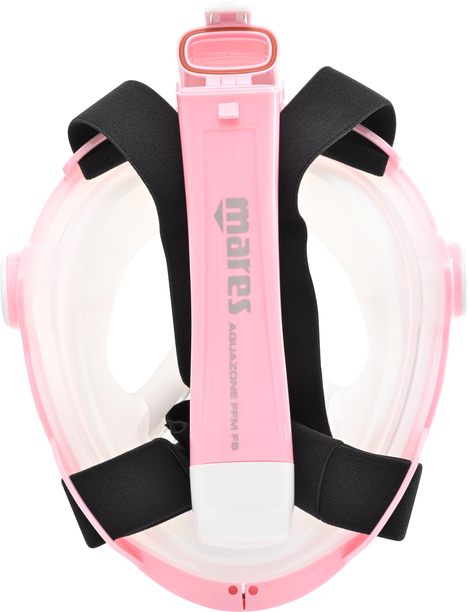 Mares Aquazone Full Face Mask - Vollgesichts-Schnorchelmaske für Erwachsene, Silikondichtung, Faltbarer Schnorchel, 3 Größen