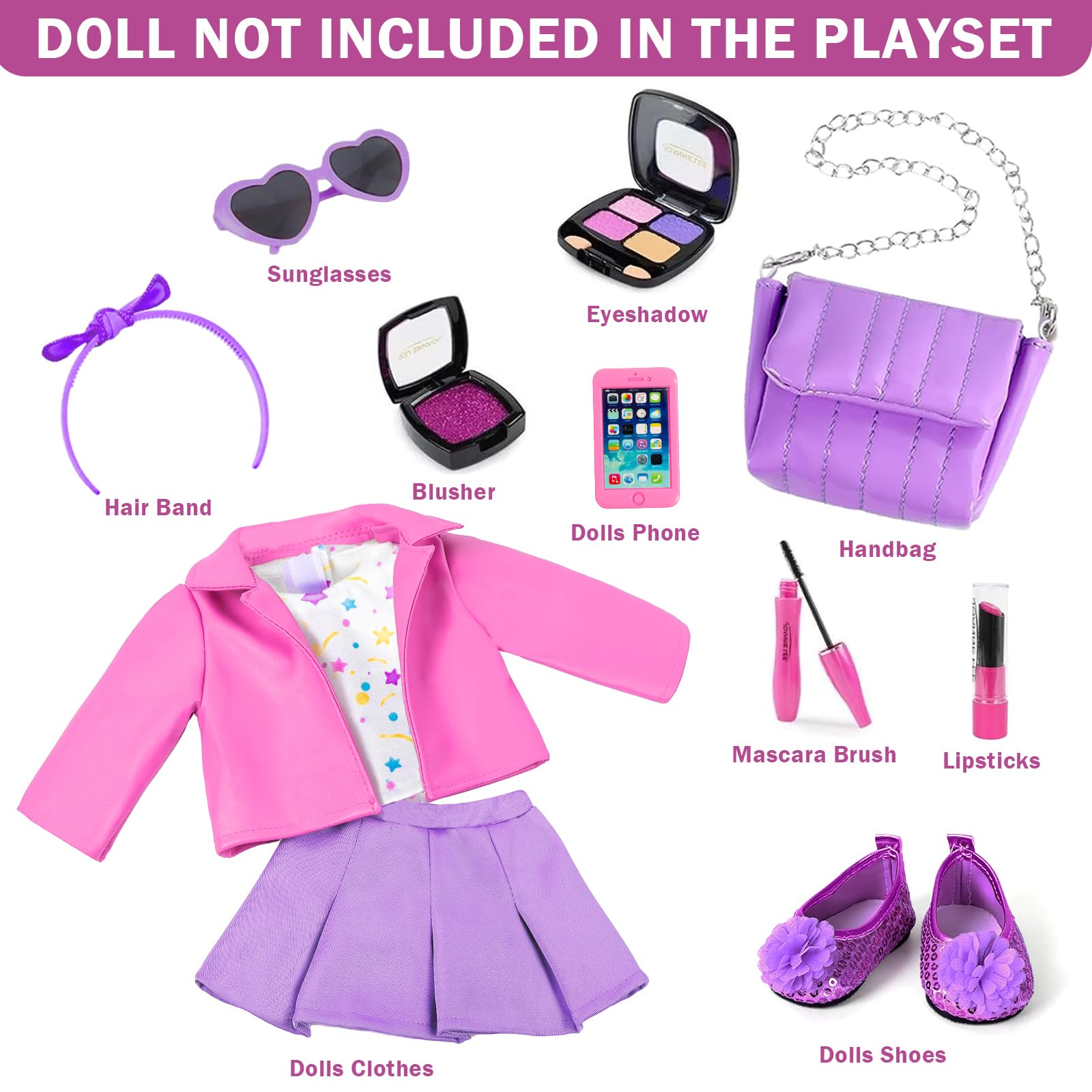 Travel Target American Girl Stuff Dress To Impress Dolls American 18 Inch  Doll Makeup Accessories
