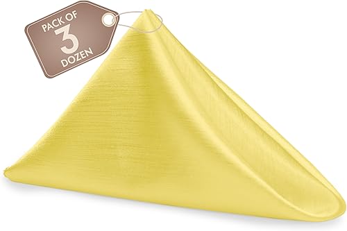 Miniatura 361 de Ultimate Textile -1 docena - Reversible Shantung Satin - Majestic - Servilletas de tela Majestic de 17 x 17 pulgadas color azul pizarra