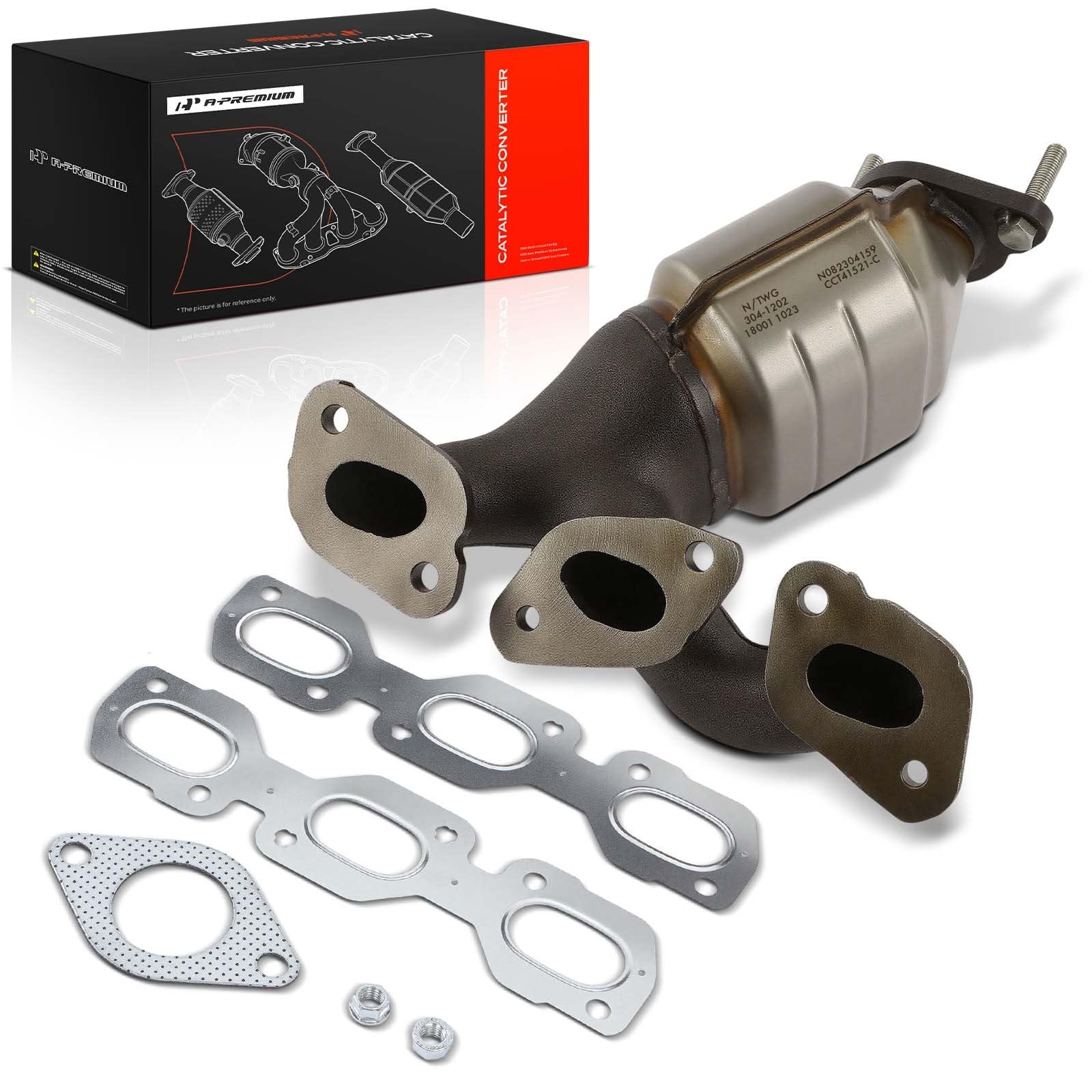 Amazon.com: A-Premium Rear Exhaust Manifold Catalytic Converter