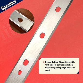 13-Inch Planer Blades for DeWalt DW735 DW735X Planer DW7352 Replacement Blades Thicknesser Planer Parts, HSS 9 pcs
