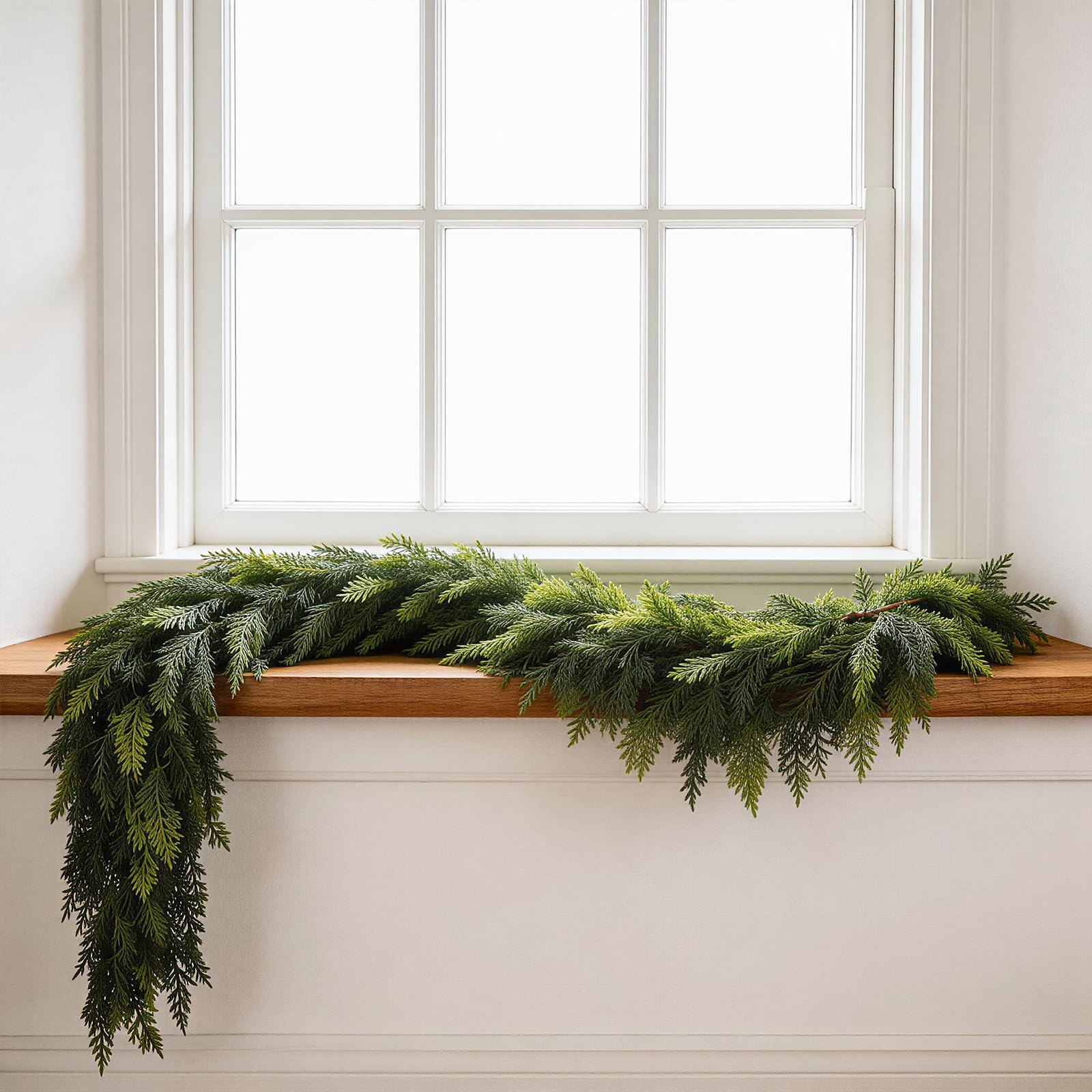 Zavothy 270 cm Ghirlanda Natalizia Artificiale – Ghirlande Decorative