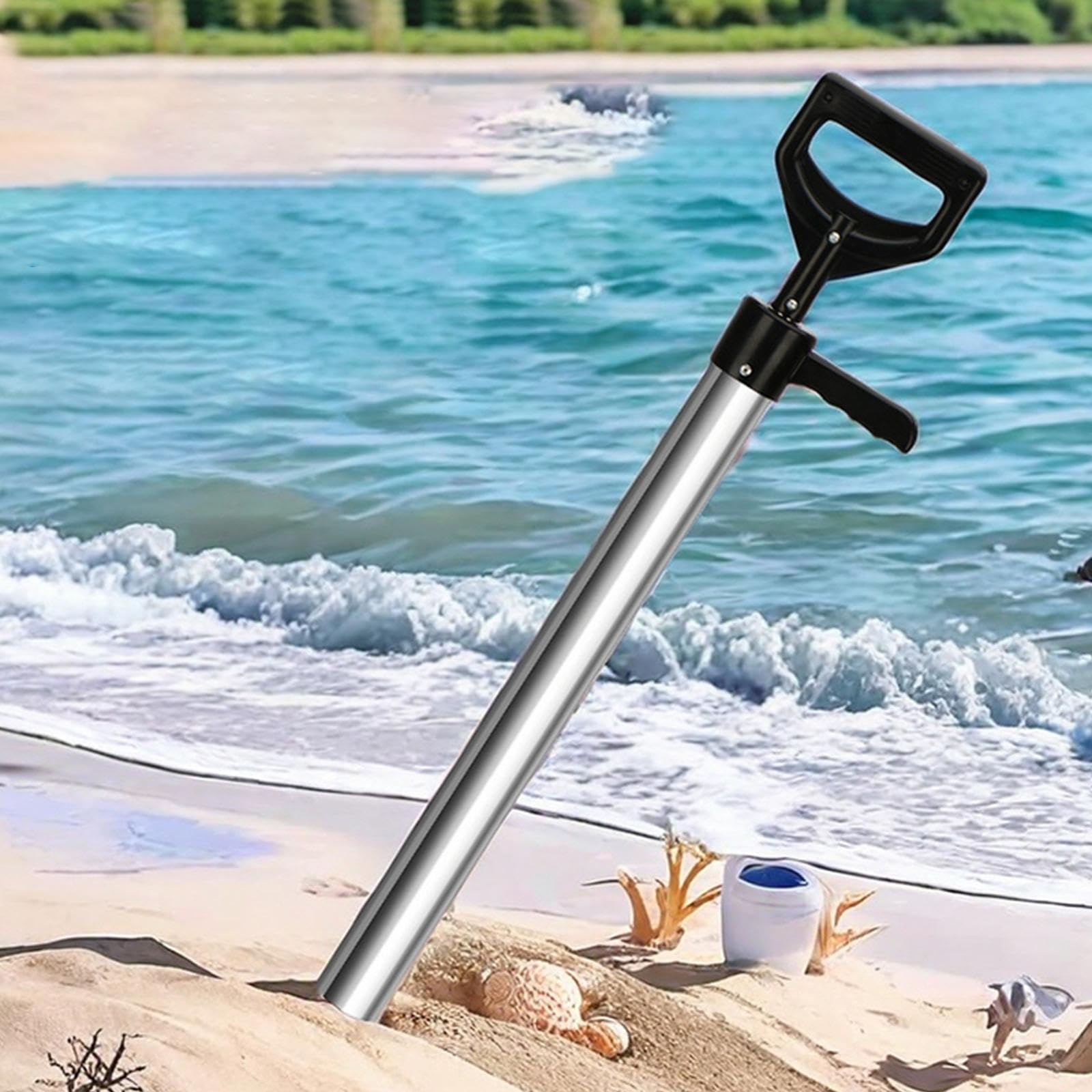Pompe à Crevettes Multi-usages pour Activités de Plage, Outil Efficace pour Les Palourdes