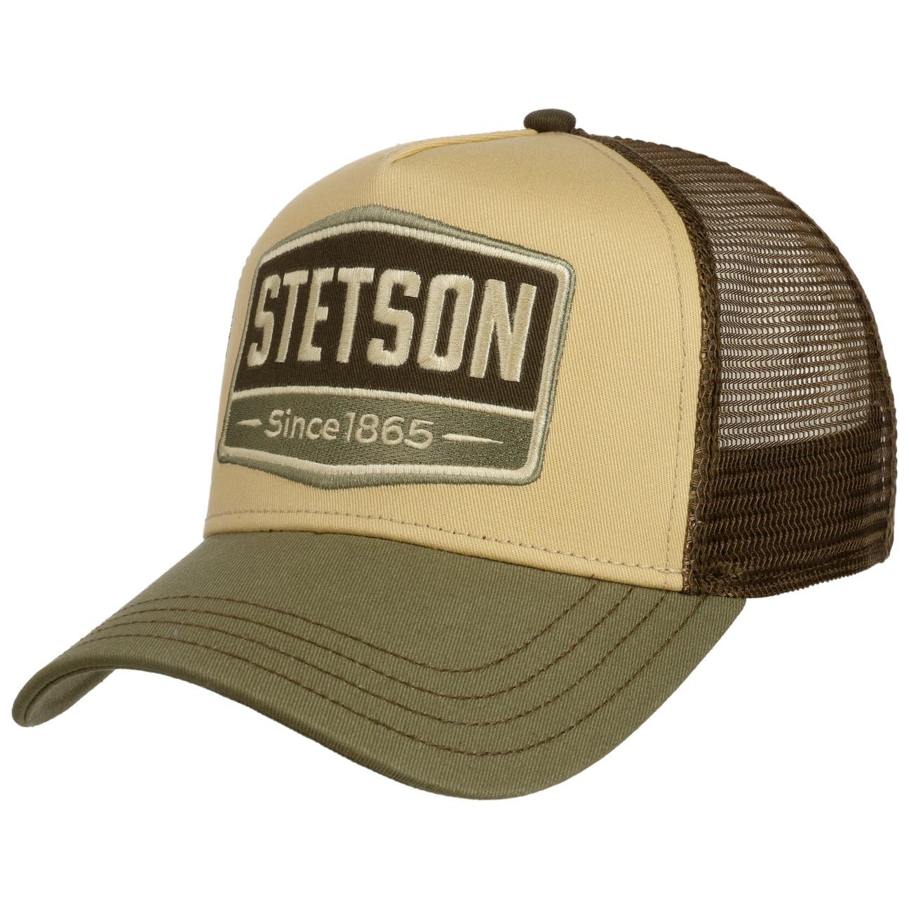 Stetson Gorra de Camionero Patrulla para Hombre/Mujer, Gorra de béisbol de algodón, tamaño Ajustable, Gorra con Inserto de Malla, Gorra de Camionero para Invierno/Verano, Gorra Curvada — view 9