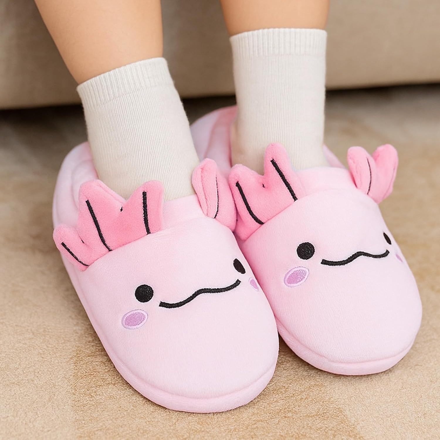 WateLves Kids Slippers Full Wrapped Toddler Slippers Boys Girls Comfortable Winter House Shoes(Toddler/Little Kid/Big Kid) - Image 2