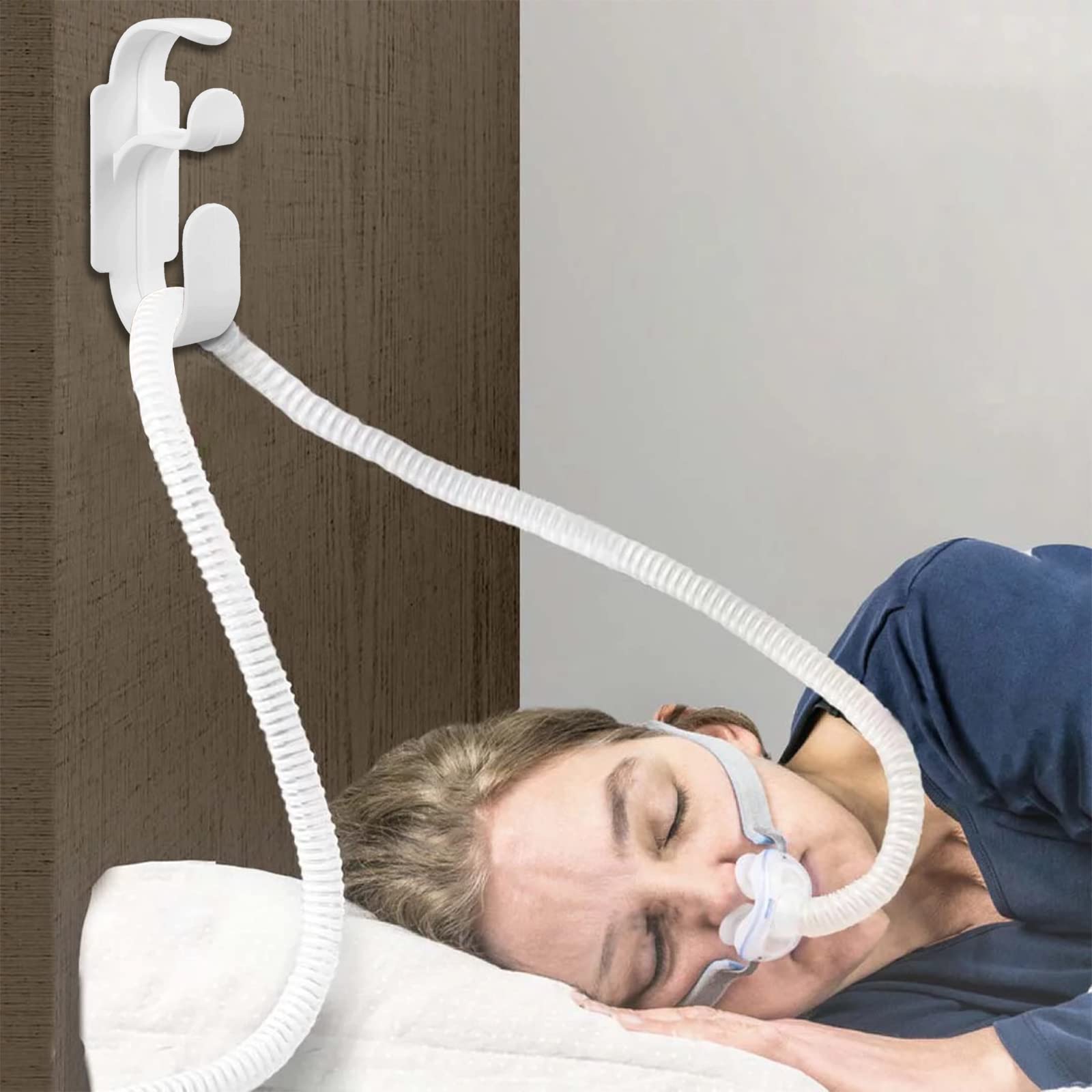Amazon.co.jp: CPAPホースハンガー 引っ掛け防止機能付き CPAPマスク