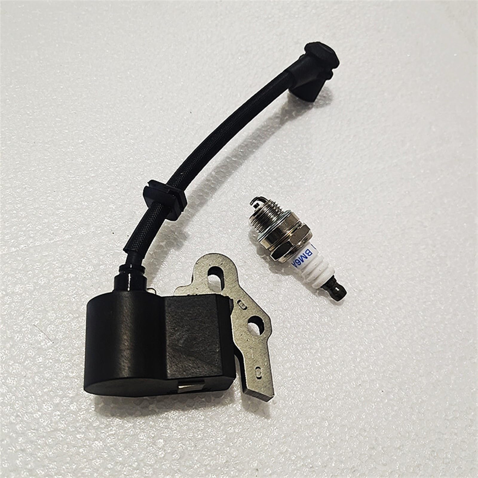 JAVON Bobina di accensione Candela adatta for McCulloch Eager Beaver PRO MAC Titan 302138 219848-00 219848-01 Bobine di accensione 302138 219848-00 219848-01 Bobine di accensione Modulo Magneto