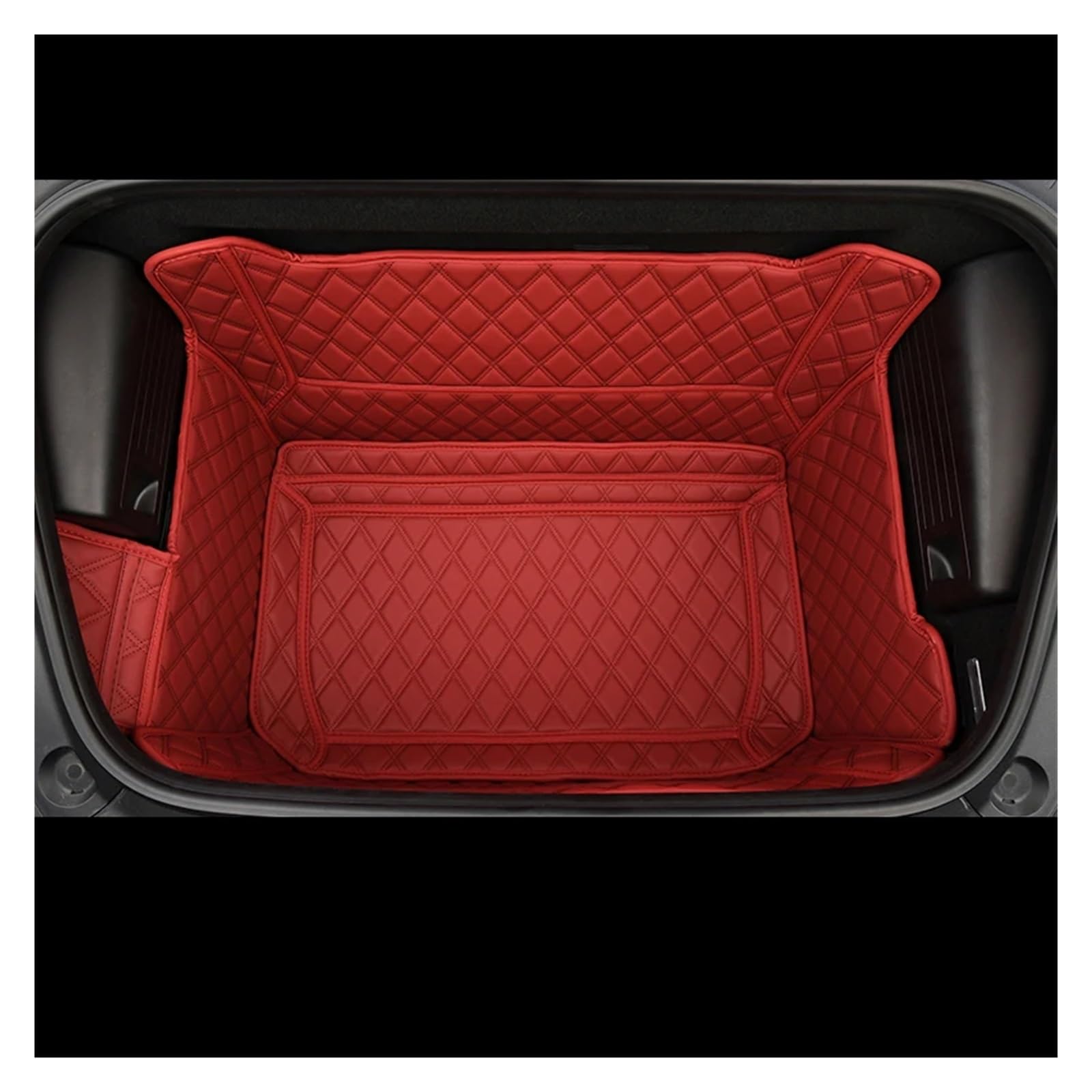 Compatible for Porsche 718 Boxster Cayman Accessories Car Front Rear Trunk Mat Anti-Dirty Protection Interior Liner Cover Pad — view 4