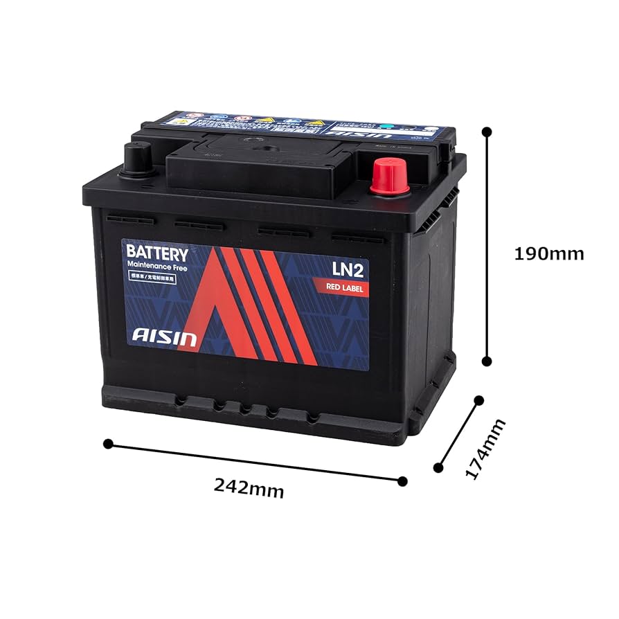 Amazon | アイシン(AISIN) 車用 バッテリー LN2 標準車/充電制御