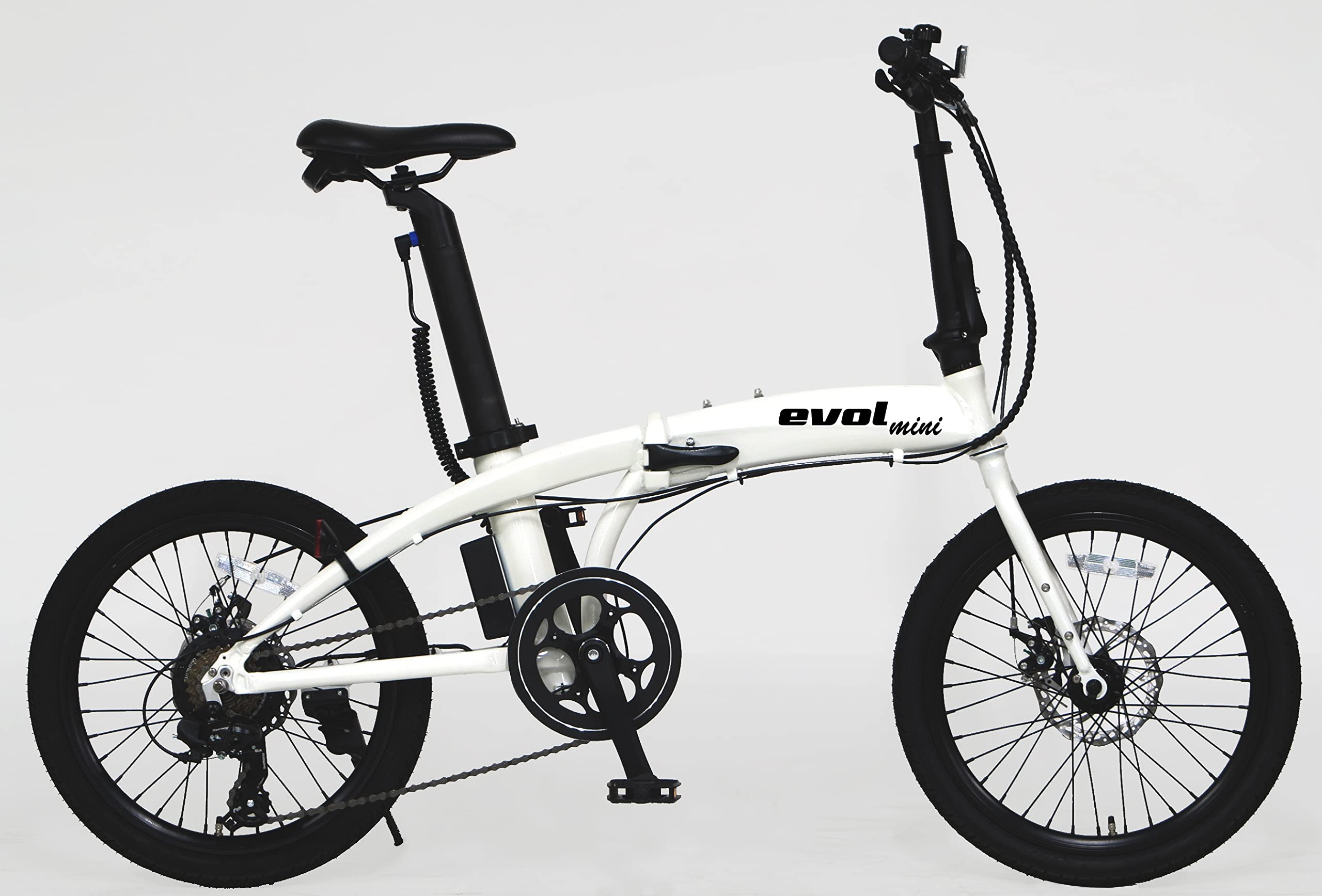Amazon | 折りたためる電動自転車 ミニベロ アサヒサイクル evol-MINI