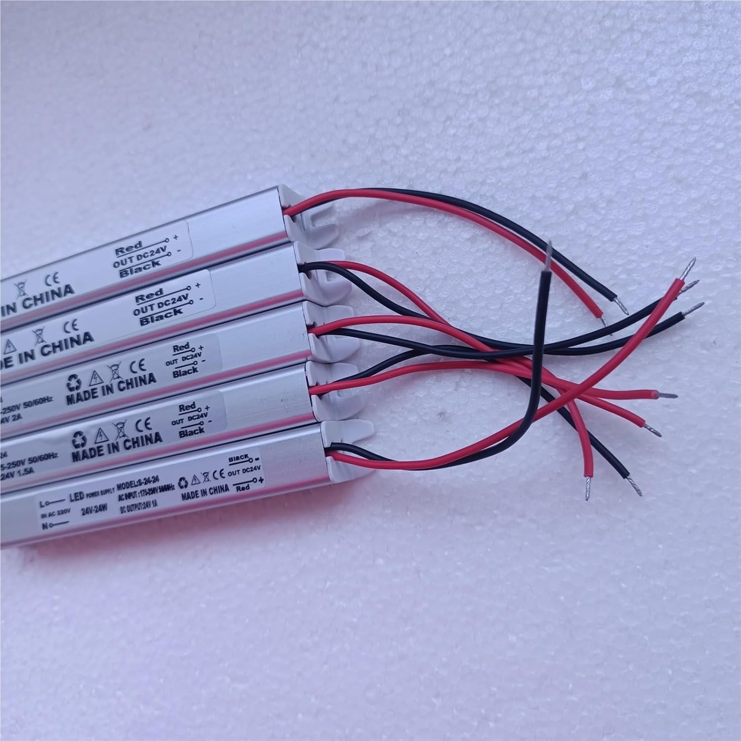 12V 24V LED Driver Power Supply 220V Switching Lighting Transformer 24W 36W 48W 60W 100W for Light(1 Piece_48W_24V)