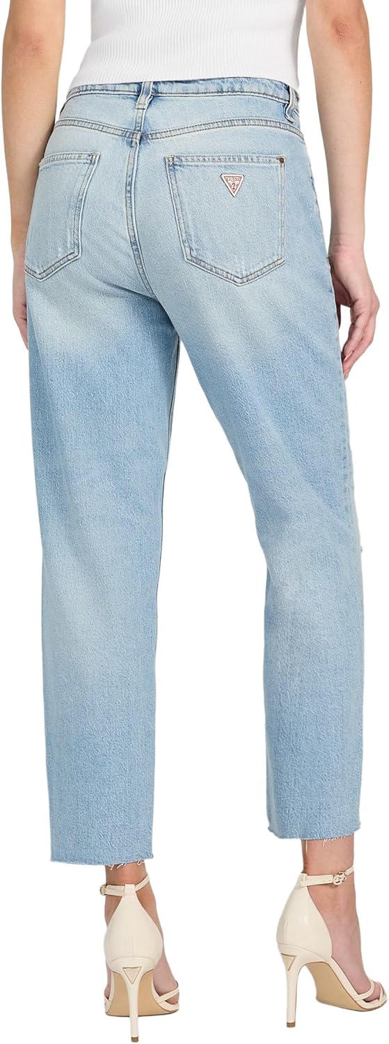 Guess Womens Eco Slim Mom Jeans - Image 4