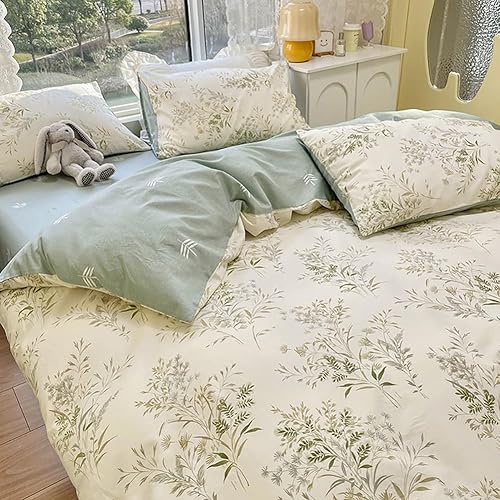 Vista 105 de Linda funda de edredón de fresa, tamaño individual XL, suave, 100% algodón, juego de ropa de cama de fresa rosa, ligero, funda de edredón para niños