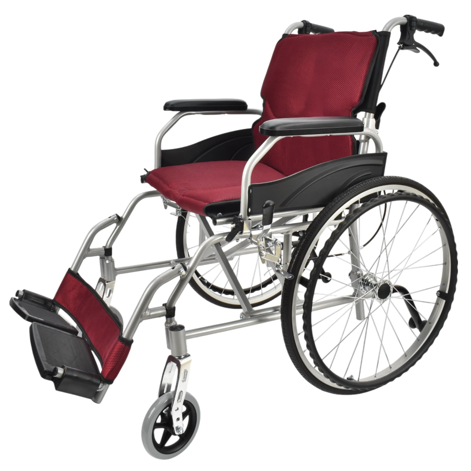 Amazon | Fkstyle【軽量11.5kg！お出かけが楽になる】車椅子 自走介助