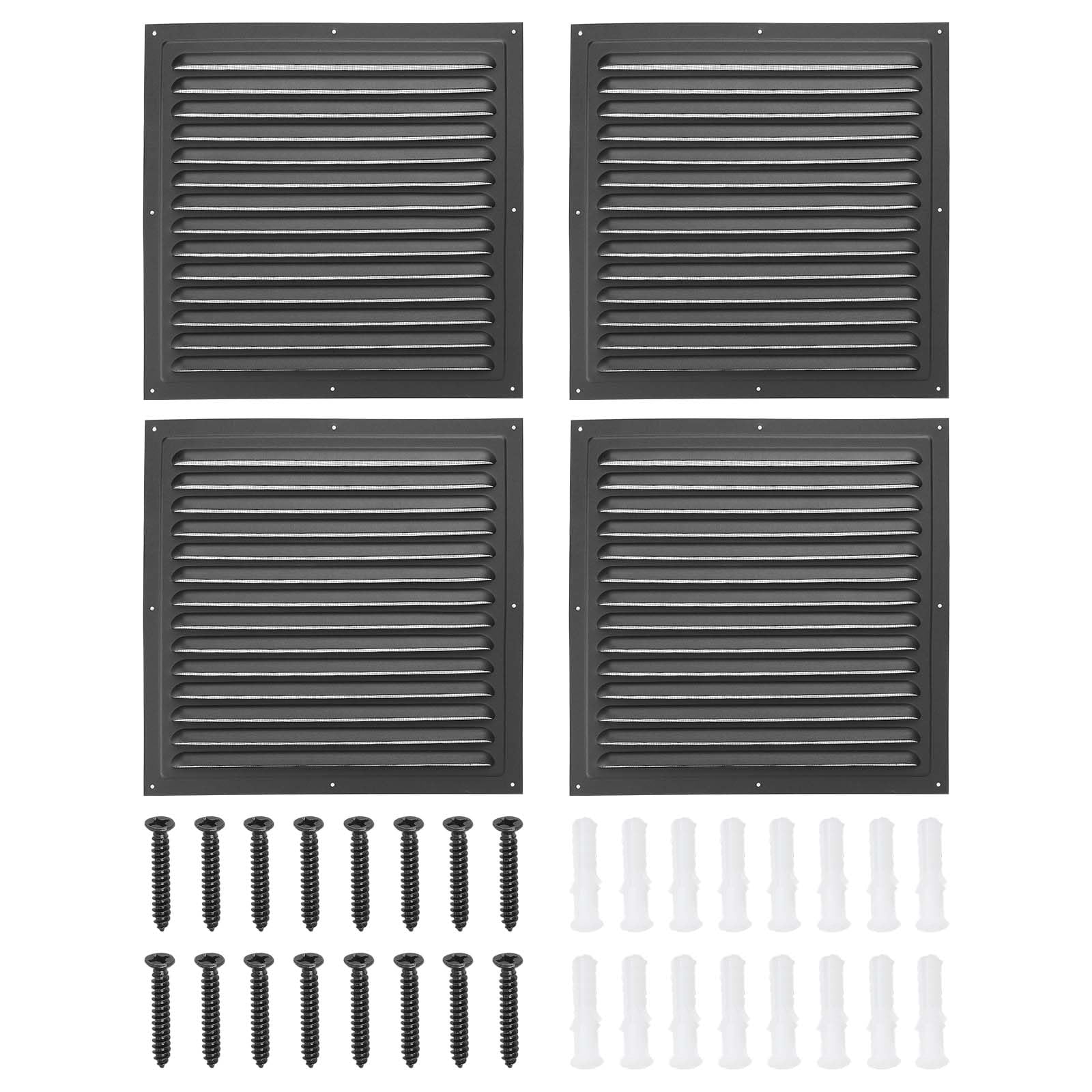 PATIKIL 12"x12" Aluminum Gable Vent