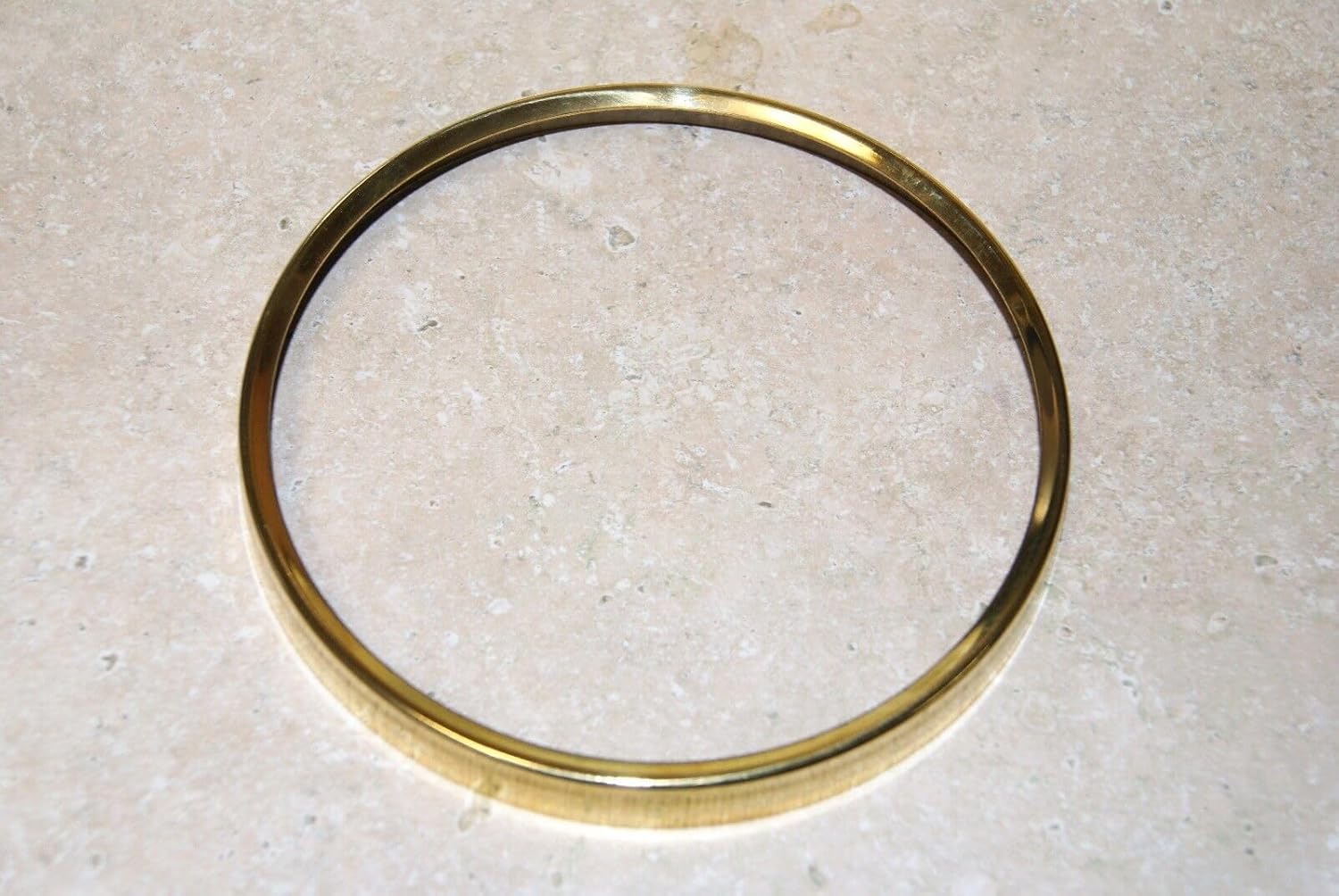 Generic Tools and Replacement for Clock. Brass Bezel 5 5/8 Wide 1/2 INCH DEEP New Clock Parts