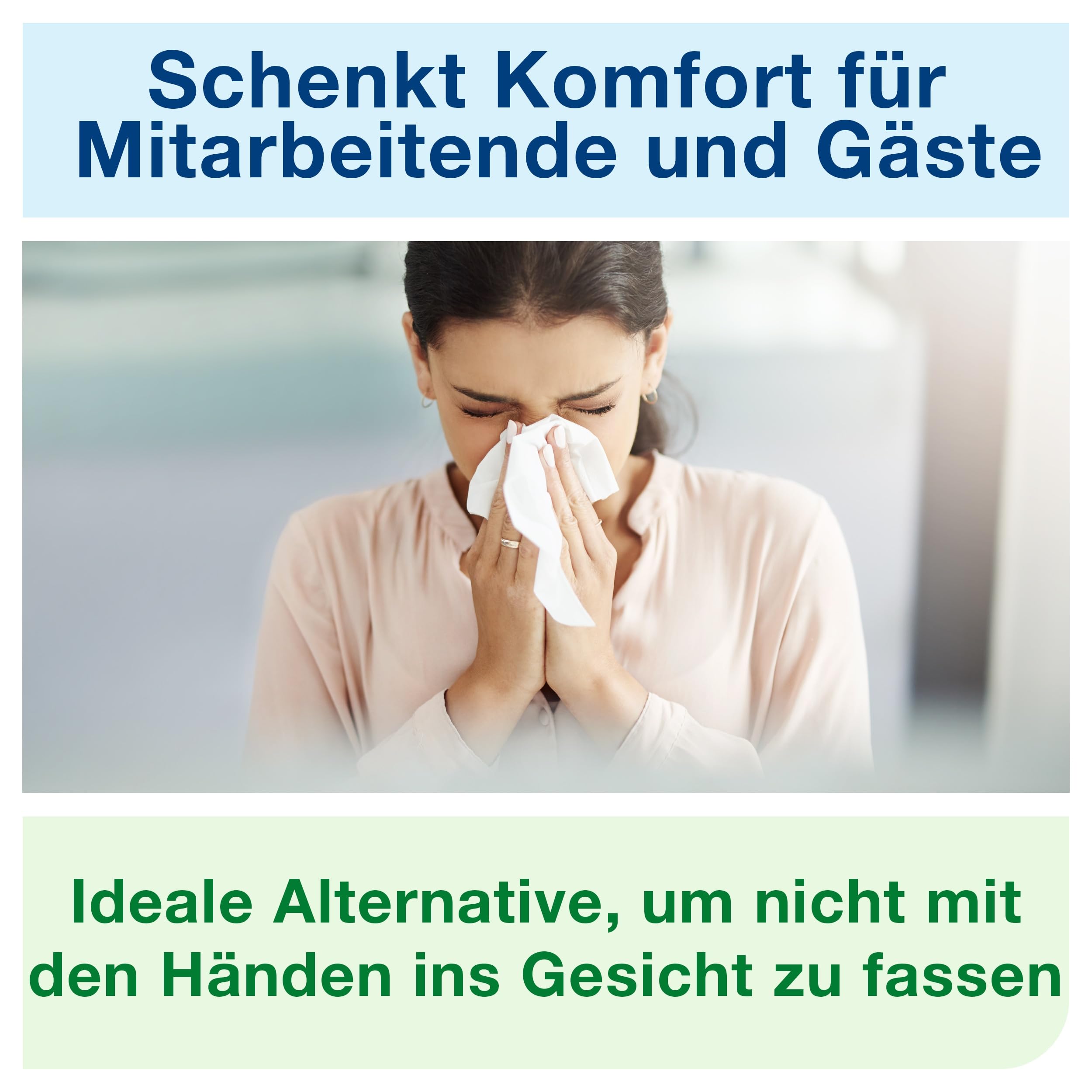 Tork weiche Kosmetiktücher Weiß F1, Premium, 2-lagig, 30 × 100 Blatt, 140280