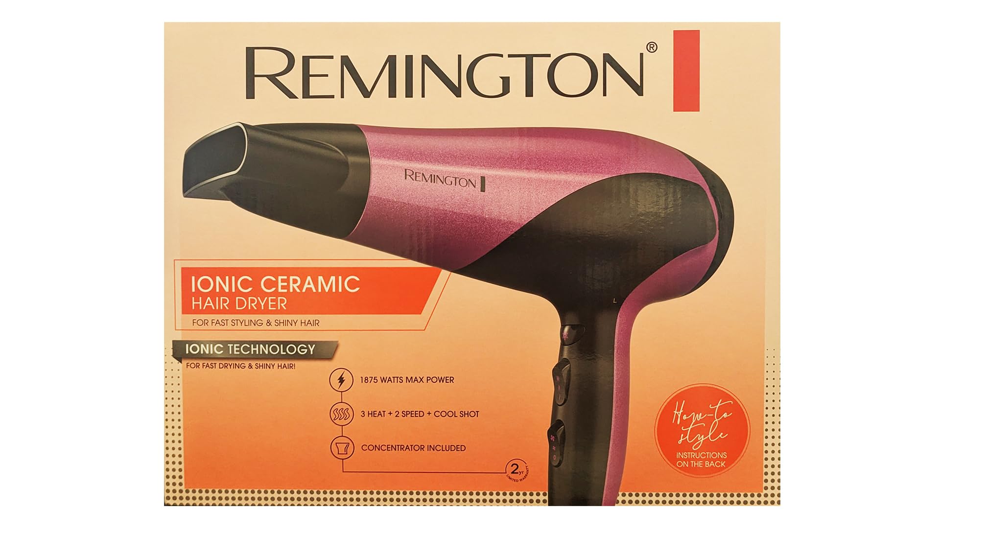 Remington Ionic Ceramic Hair Dryer Discount Remington Ionic