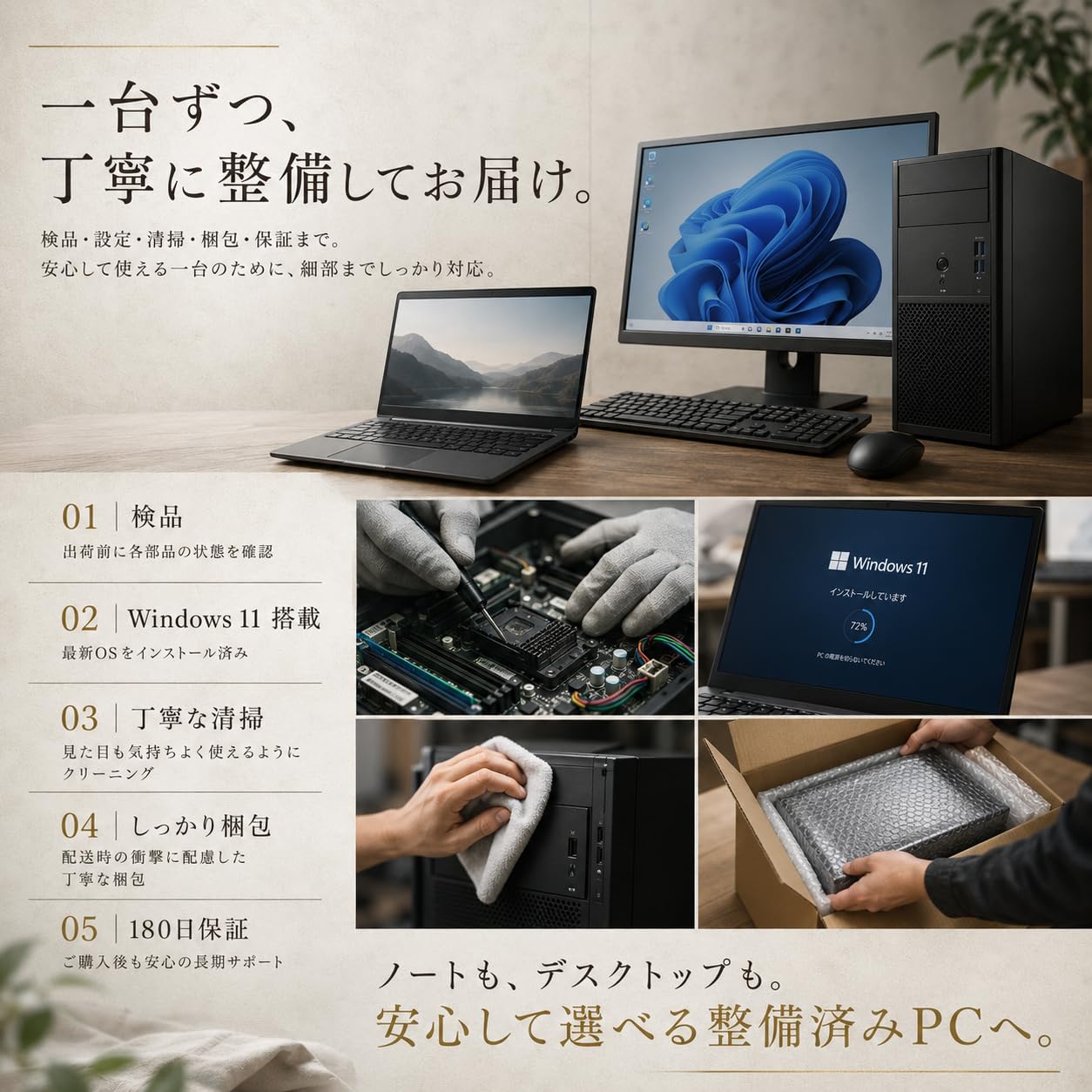 Amazon.co.jp: 【整備済み品】富士通 ESPRIMO D588 デスクトップPC i3