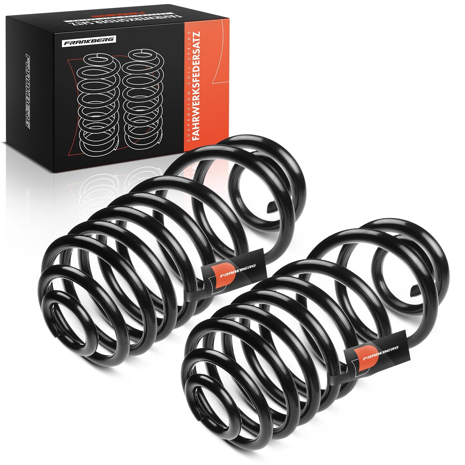 Frankberg 2 ressorts de suspension pour essieu arrière 8200754873 | Compatible avec: K.a.n.g.o.o/Grand K.a.n.g.o.o KW0/1, K.a.n.g.o.o Express FW0/1