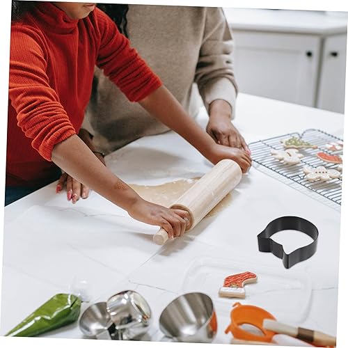 Miniatura 5 de Molde antiadherente para tostadas con forma de cabeza de gato, divertida herramienta para hornear pastel de pan y tostadas en forma de gato