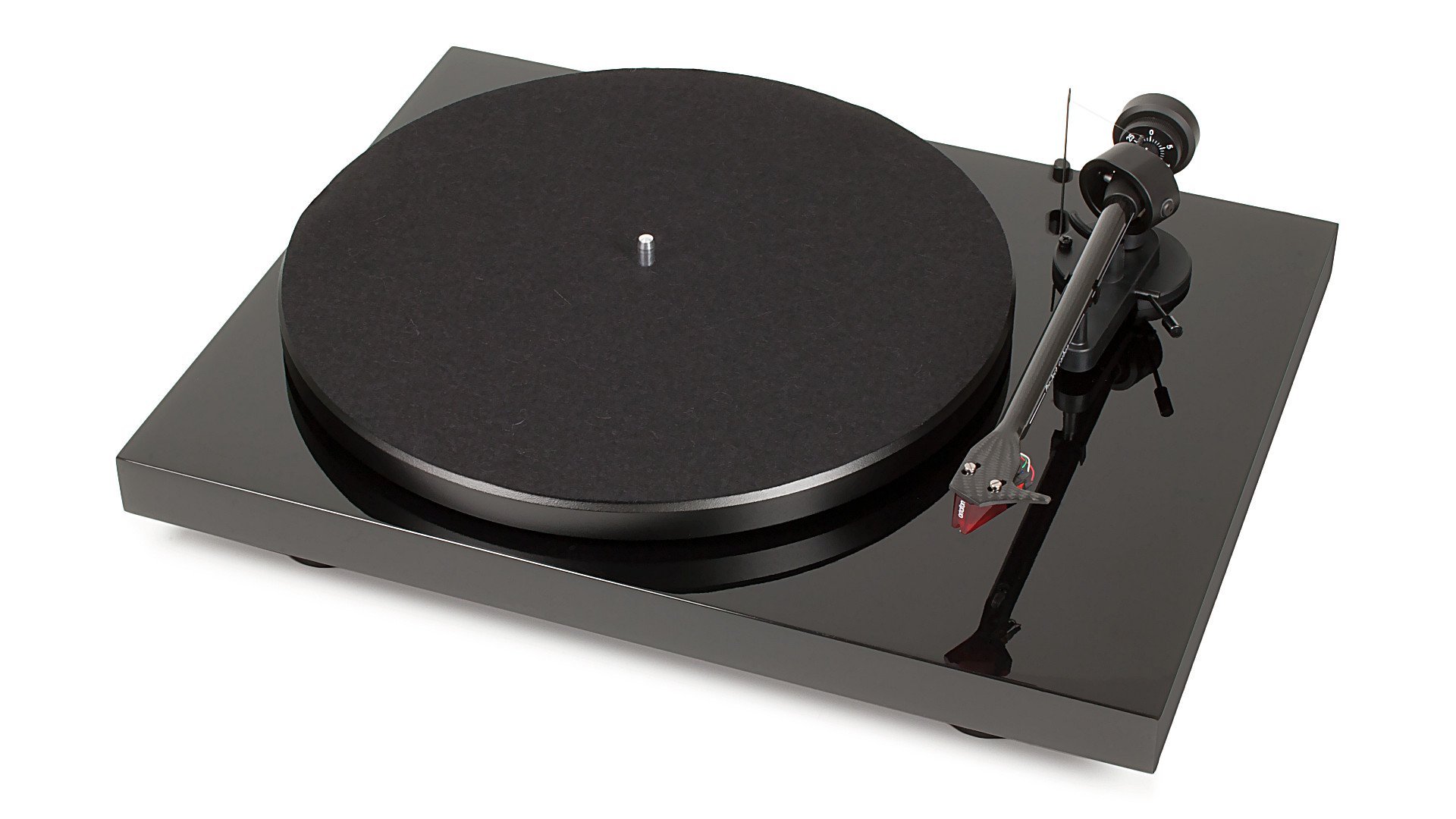 Pro-Ject DEBUTCARBON-USB-DC - Giradischi con trazione a cinghia, 415 x 320 x 118 mm, colore: nero