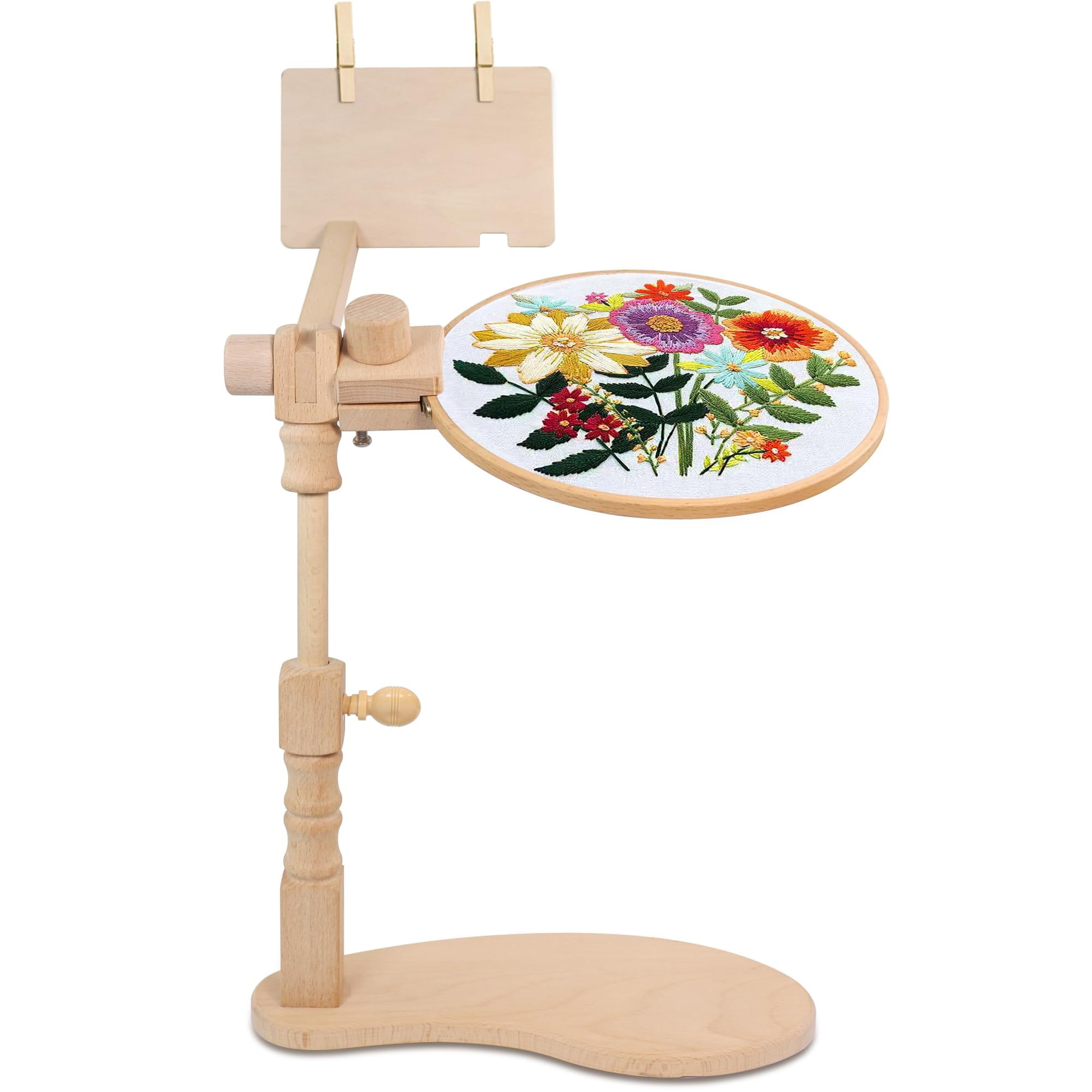 Support de cadre de broderie réglable avec rotation 360 pour vos ouvrages