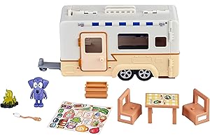 Bluey Caravan Adventure Playset: Embark on Exciting Camping Adventures!