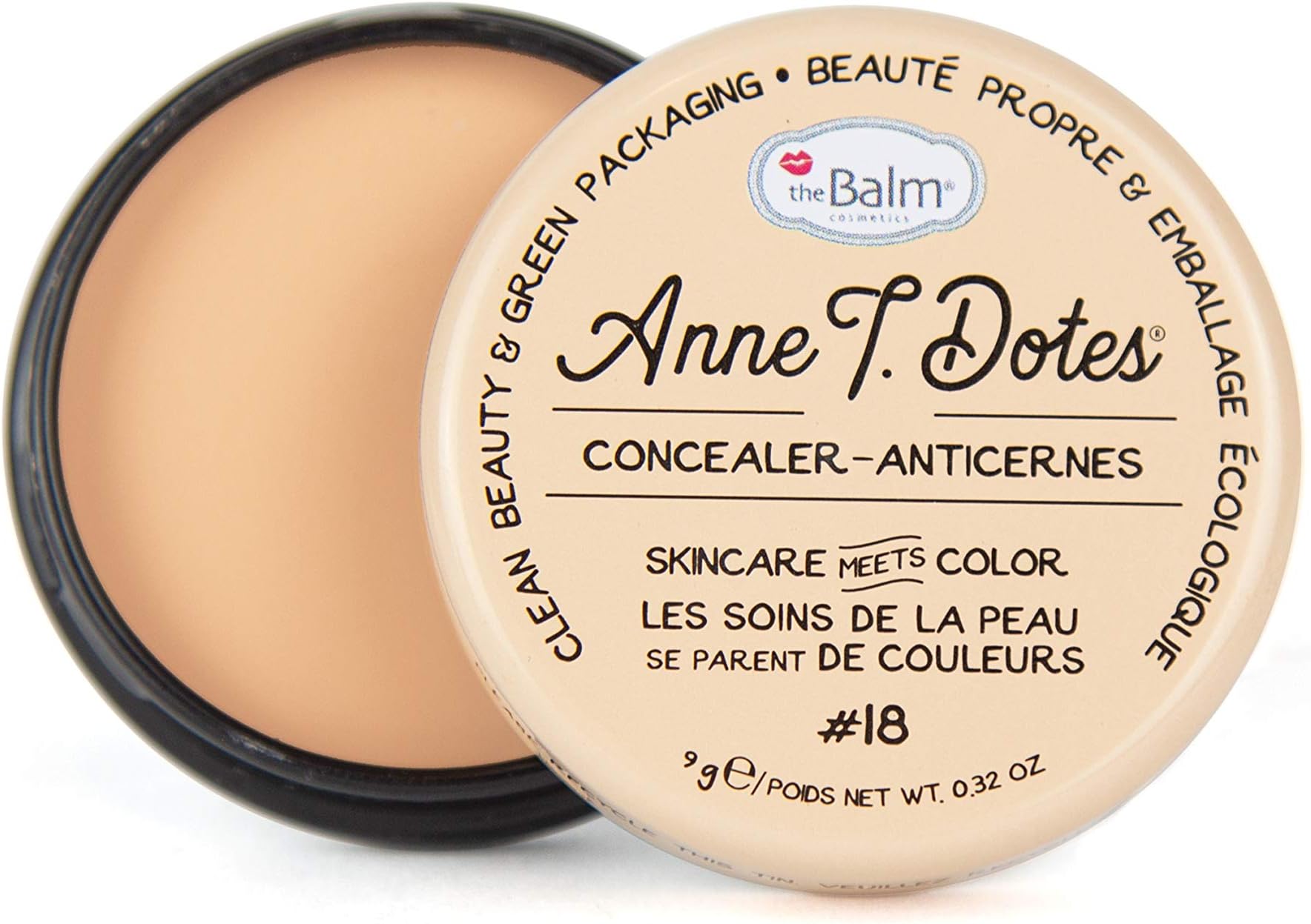 Thebalm Anne T. Dote Concealer- Light- Medium (#18), 9 Gm