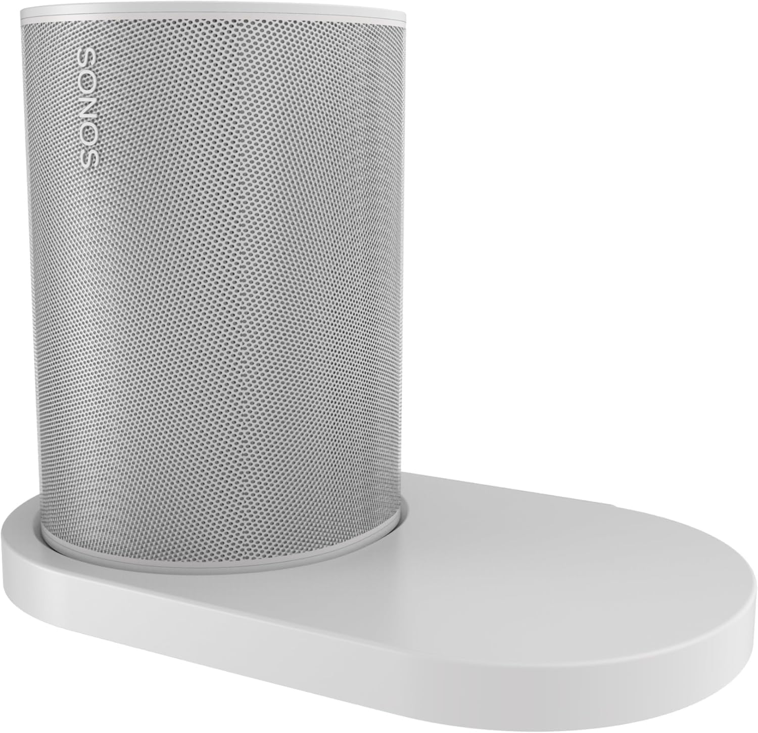 Supporto a Mensola da Parete ERA 100 Bianco per Sonos ERA100 & ERA 100 SL, Singolo, Gestione Cavi