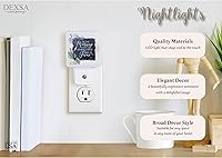 Vista 5 de Dexsa Luz nocturna LED de encendido y apagado automático, automática y segura, ilumina y añade el toque perfecto a cualquier habitación Deja que