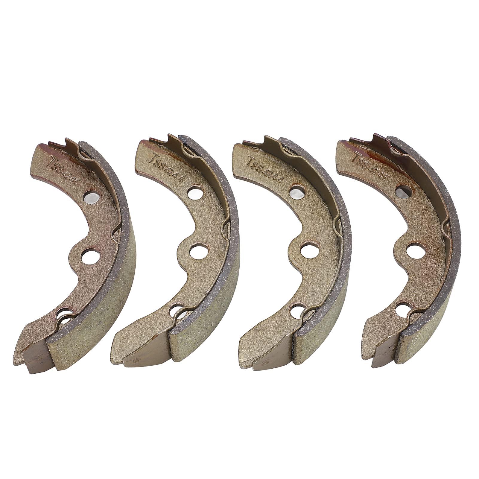Kit de sabots de frein 101823201 Lot de 4 sabots de frein 101823201 Remplacement avant arrière pour Club Car DS Precedent 1995-Up