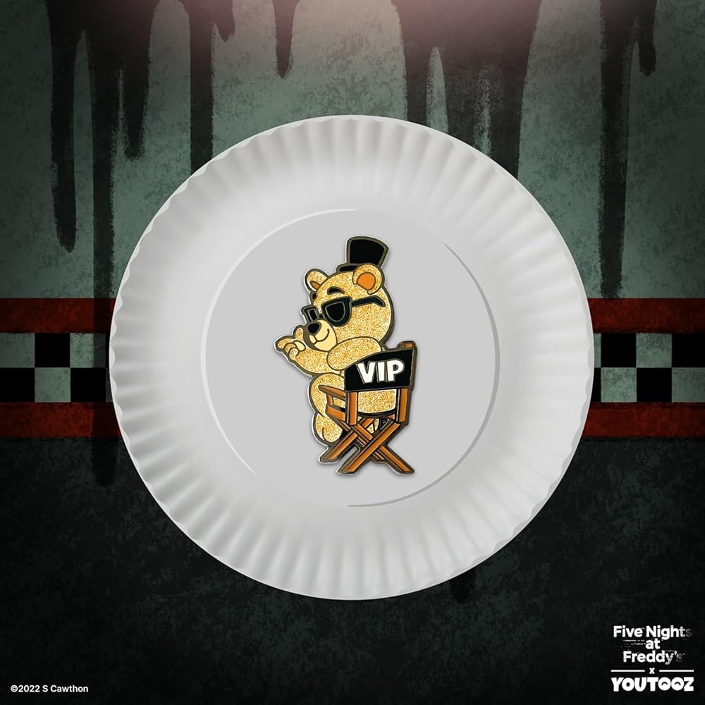 Amazon.com: Youtooz Five Nights At Freddy's Golden Freddy Pin