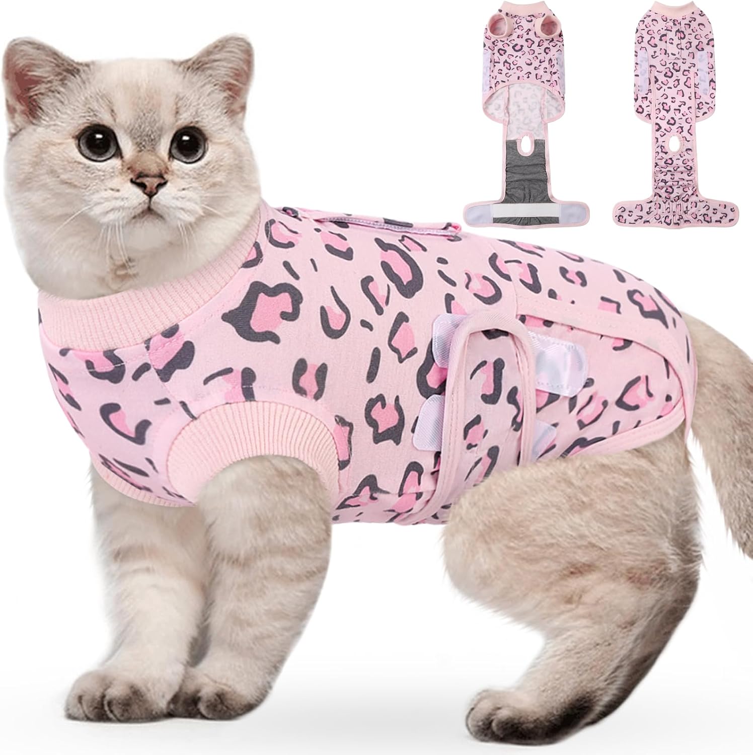 SUNFURA Cat Surgery Recovery Suit Female, Cat Spay Recovery
