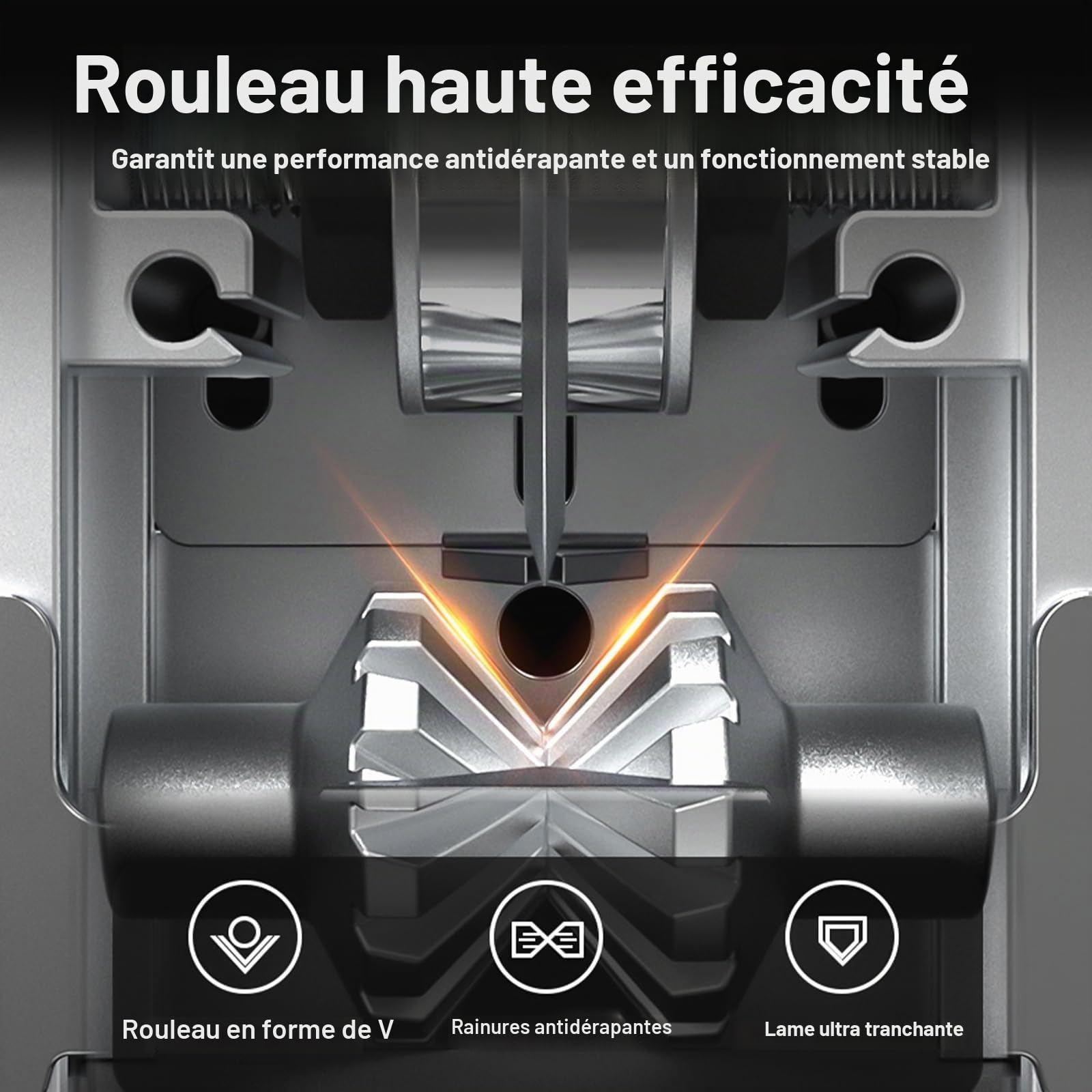 Denudeuse de Cable Electrique Dénuder avec Réglage, Machine Manivelle à Dénuder Fils, 1-25 mm Dénudeur Câble Electrique Manuel, Cuivre Pince à Dénuder pour Recyclage Des Fils