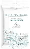 Lenço Umedecido Personalidade Antisséptico Hidratante 20 unidades 20cm X 15cm