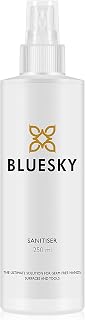 Bluesky 3 in 1 - Nail Dehydrator, Hand Sanitiser Spray and Cleanser For Nails and Surfaces, Antibacterial Cleanser, 99.9 Percent Isopropyl Alcohol, 250 ml